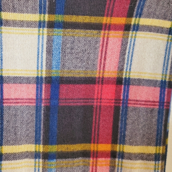 Plaid Eternity Scarf - Picture 2 of 2